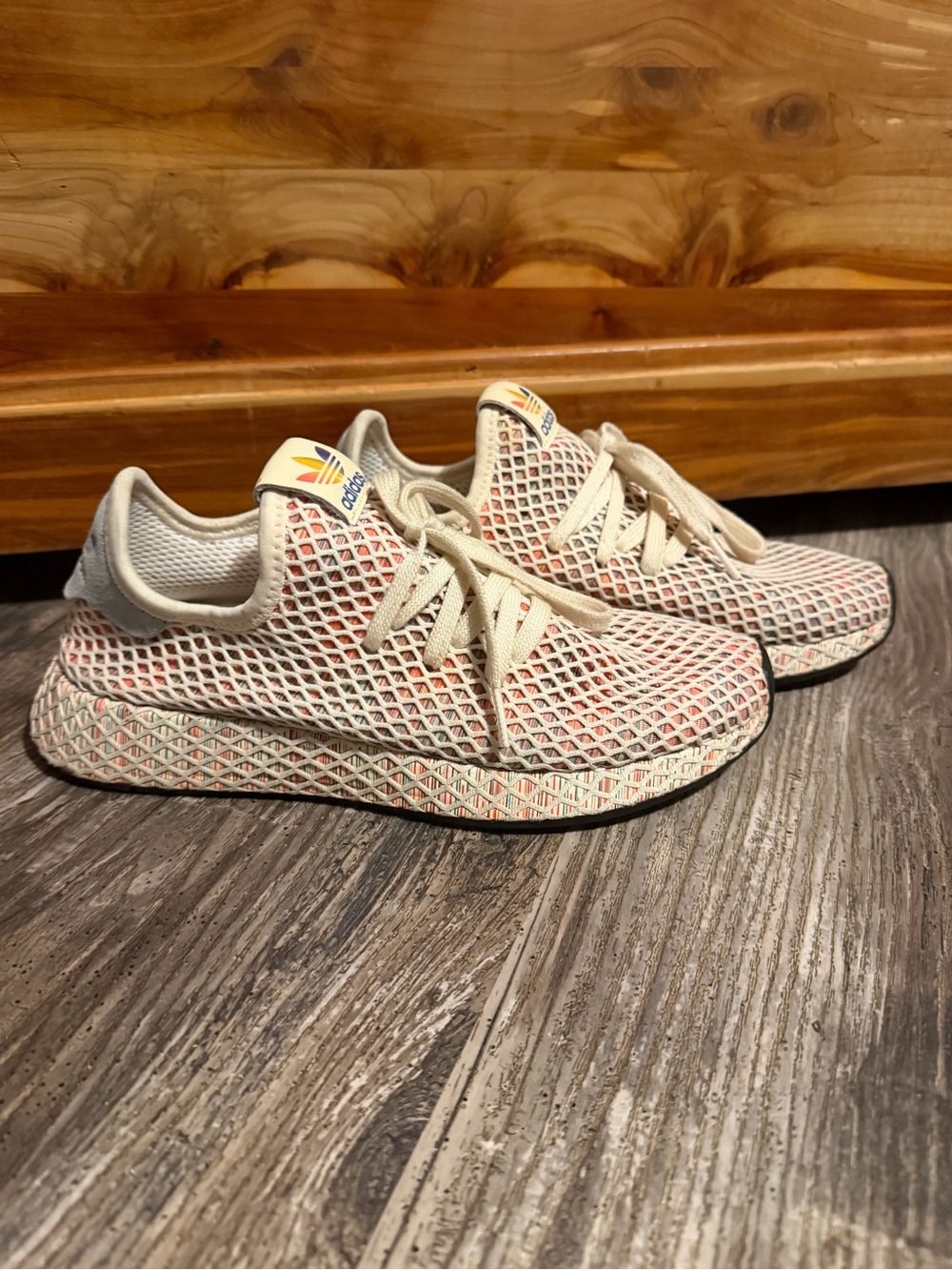 Addidas Deerupt Pride Pack Mesh Runner Sneakers Men’s size 8